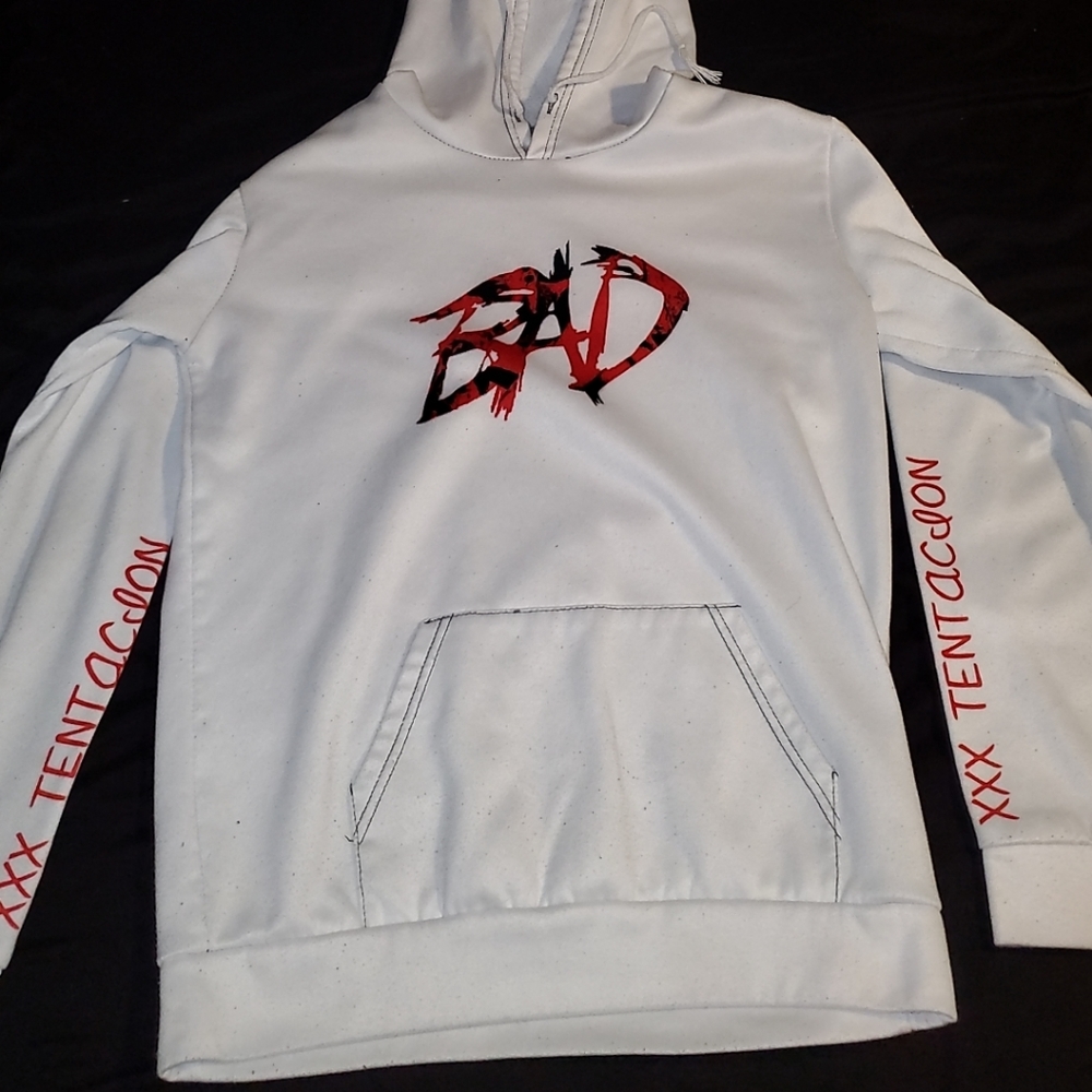 XXXTENTACION BAD! White Hoodie